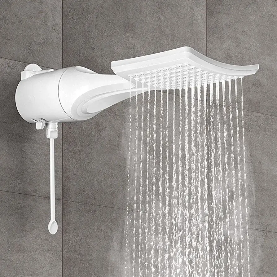 Miniatura: Chuveiro Loren Shower Eletrônico 6800w 220v~ LORENZETTI, Branco  Lider Material para Construção Localizada em Lauro de Freita