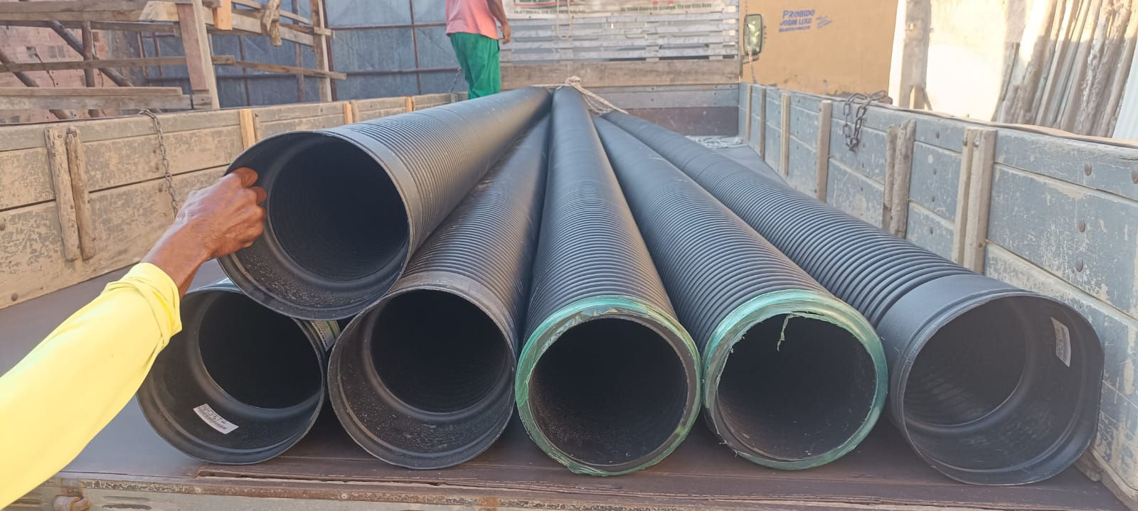 Tubo PEAD Corrugado ADS Tigre em Lauro de Freitas e Salvador – BA | Líder Material de Construção