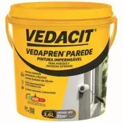 Pintura Acabamento Impermeável Vedapren Parede Branco 3,6L Vedacit leroy merlin Ferreira costa