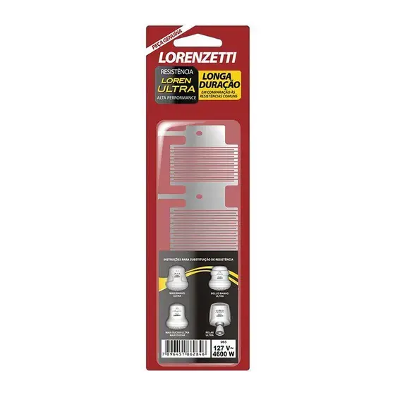Resistência Lorenzetti 065 4600W 127V Loren Ultra