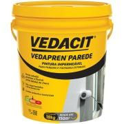 Vedacit Vedapren Parede Branco manta liquida asfaltica 18L