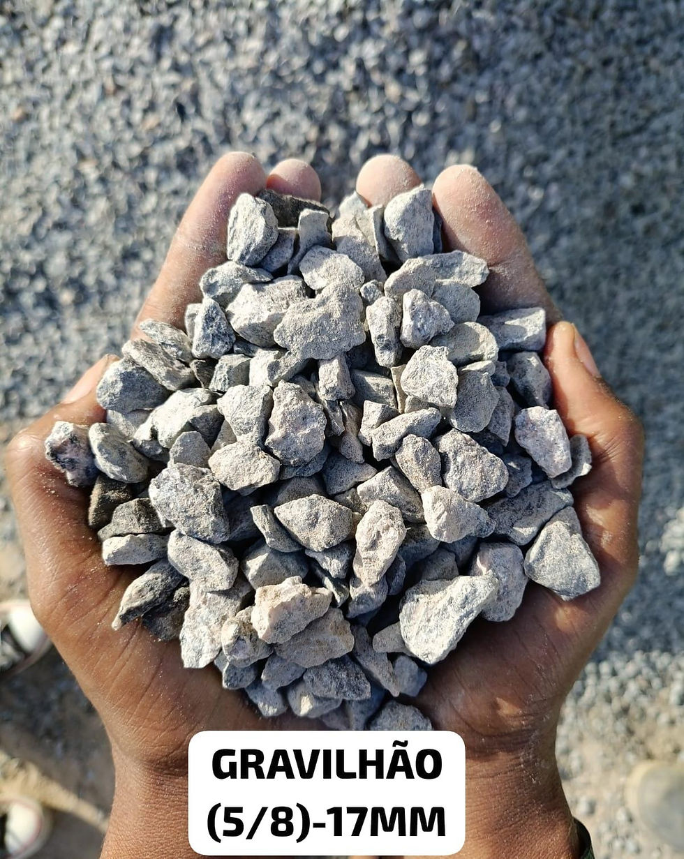 Miniatura: Gravilhão  3/8 – Caçamba com 10m³ | Material para Construção Líder em Lauro de Freitas Salvador Ba.