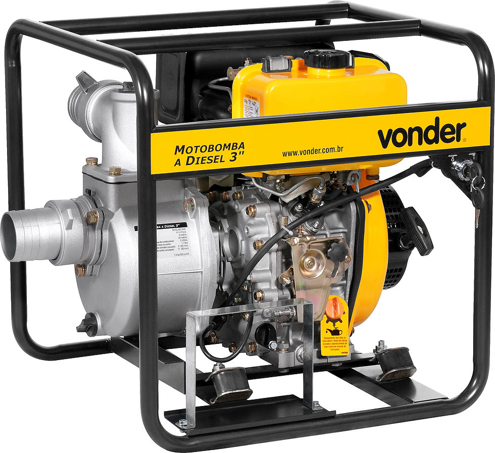 Motobomba a diesel 3", VONDER Código: 6893003000