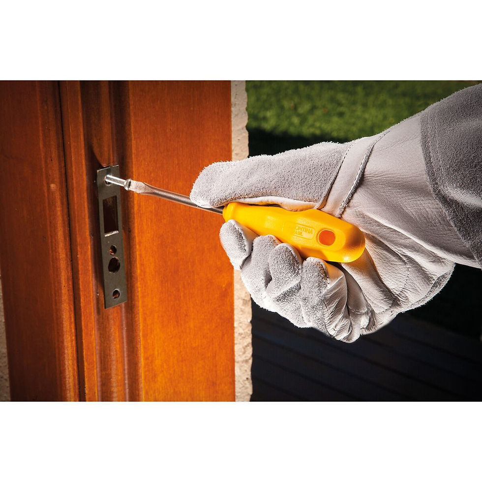 Chave de Fenda Tramontina MASTER Yellow com Ponta Chata 1/8x5" RI41500012