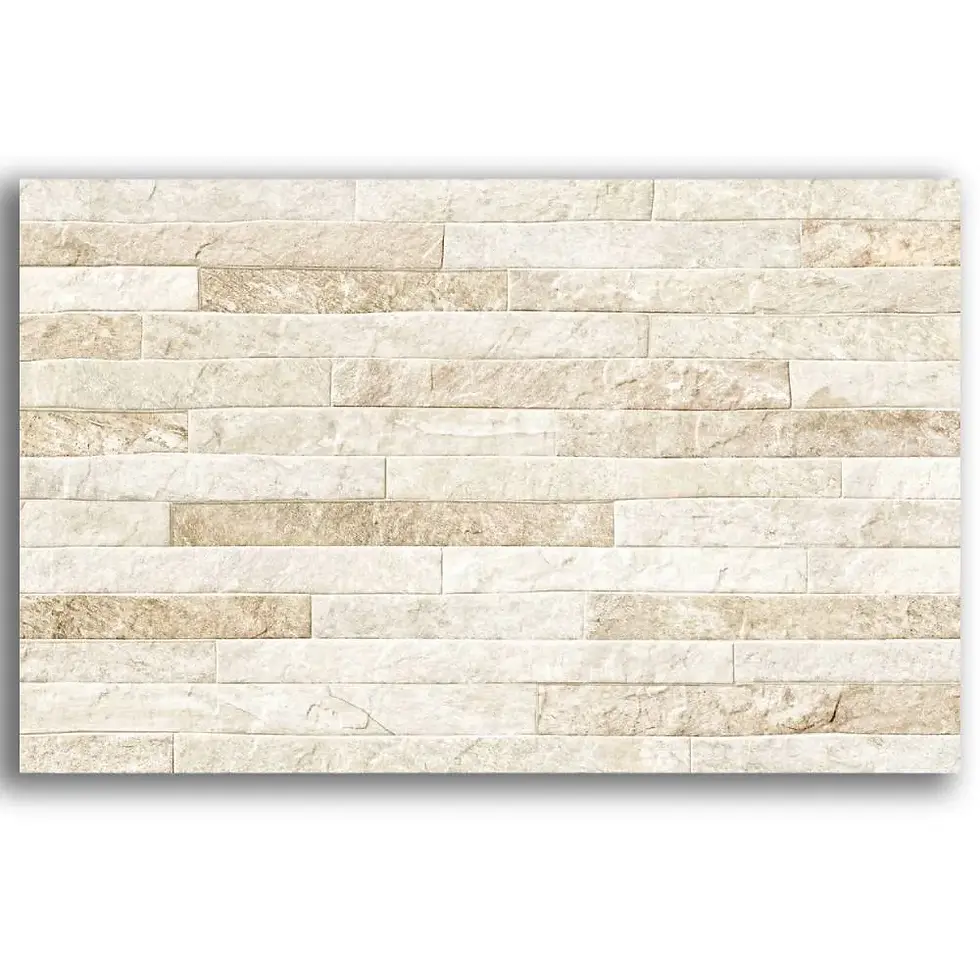 Miniatura: Revestimento Tipo A 37x59cm Acetinado Nord Beige - Arielle