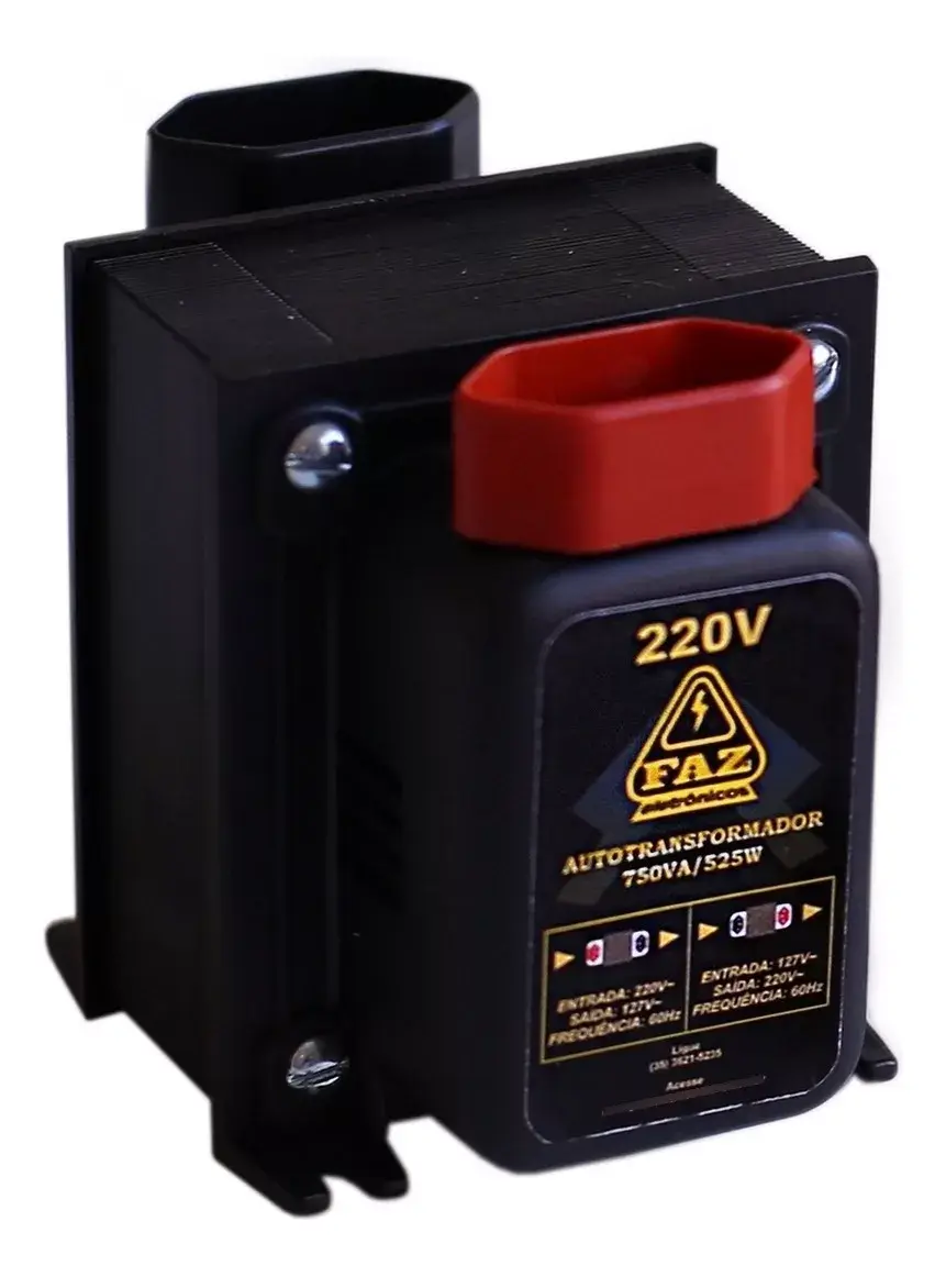 Auto Transformador Trafo Conversor 750va 127v 220v Melhores preços, rapidez na entrega qualidade, ofertas e promoções? voc