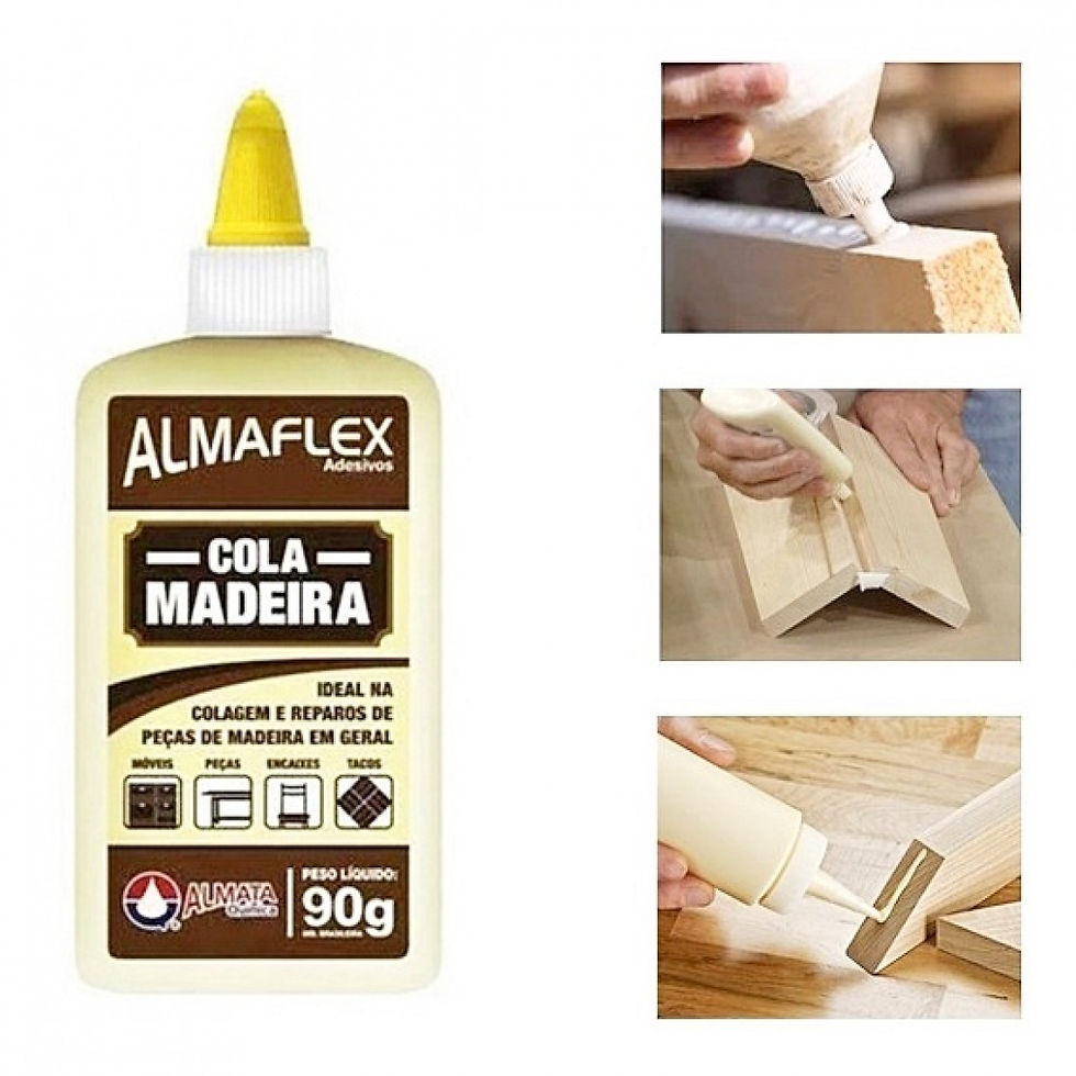 Miniatura: Cola madeira almaflex 90g 