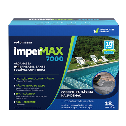 Impermeabilizante Impermax 7000 Fibras Uso Geral