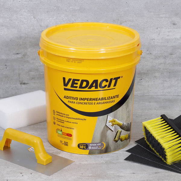 Impermeabilizante para Concretos e Argamassas 18L - Vedacit lauro de freitas ba