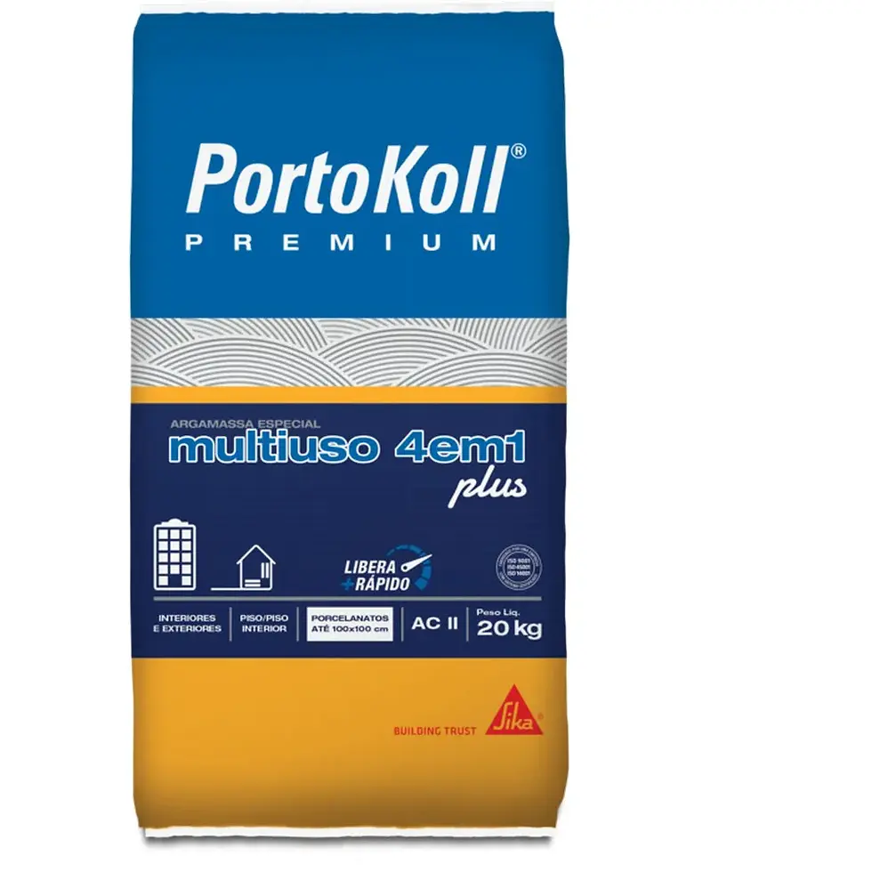 Argamassa Multiuso 4em1 20KG - PortoKoll  Melhores preços, rapidez na entrega qualidade, ofertas e promoções? você encontra n