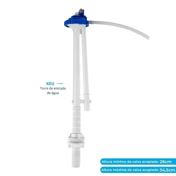 Miniatura: Entrada de Água Universal Convencional Astra KEU Ref. 4035 | Material para Construção Líder em Lauro de Freitas Salvador Ba.