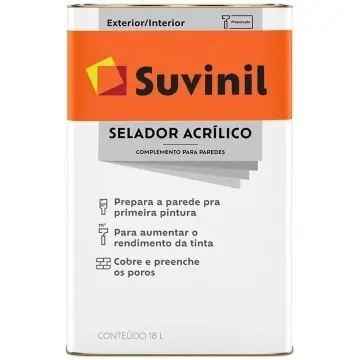 Selador Acrílico Interno e Externo 18L - 53445291 -Suvinil