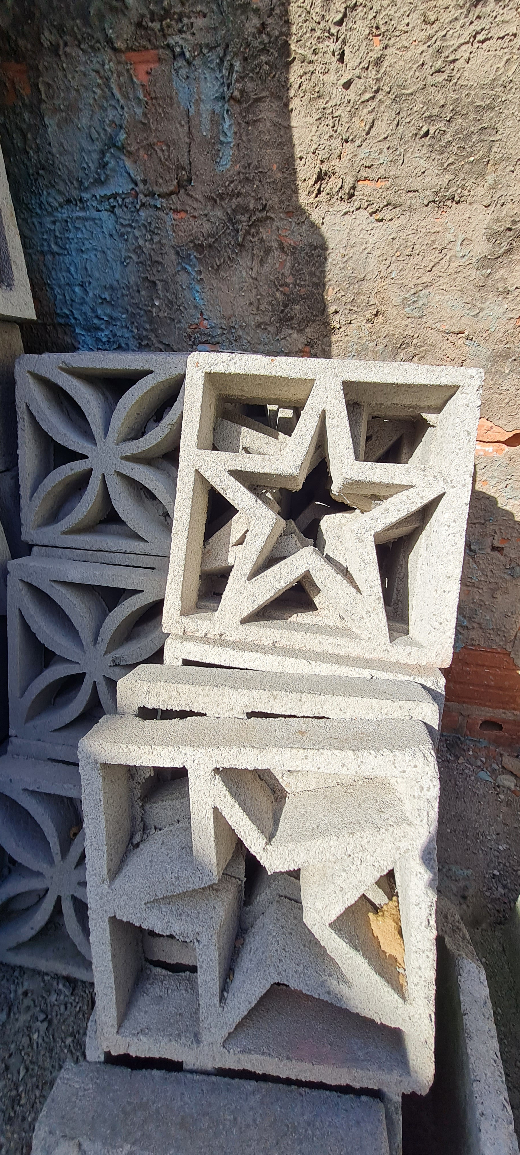 Cobogo Estrela 25x25x4 Em Lauro de Freitas Ba Rua Alto da Vila Praiana 152 e em Vida Nova Avenida Santo Amaro de Ipitanga