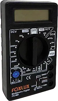 Miniatura: Multímetro Digital Foxlux Bip Sonoro Continuidade Lauro de Freitas Ba