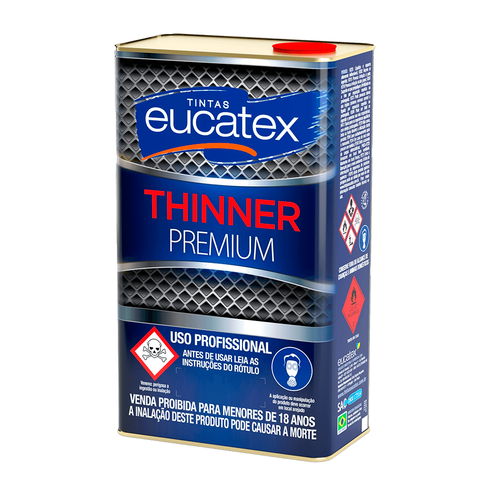 Miniatura: Thinner 9100 para Limpeza Eucatex 5 L RI29601