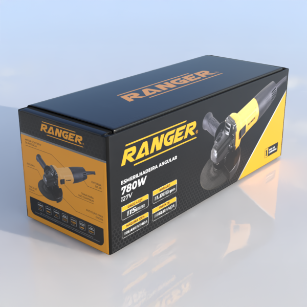 Miniatura: Esmerilhadeira Angular Ranger 41 2 115mm 780w em Lauro de Freitas Ba