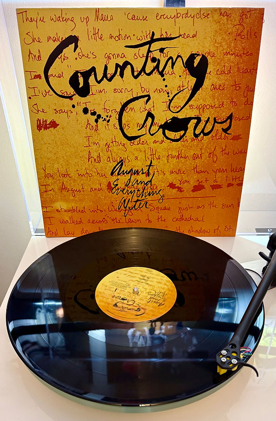 NOW PLAYING: 'AUGUST AND EVERYTHING AFTER' BY COUNTING CROWS