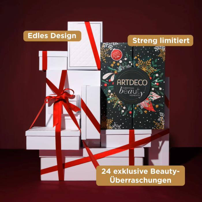 ARTDECO Christmas Beauty Moment Calendar – 24 Beauty-Überraschungen im Wert von über 190 €