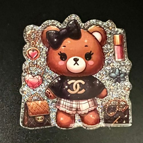 C Nel Bear Fashion Acrylic