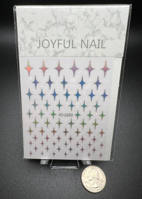 Starburst Nail Stickers Style# JO-2200