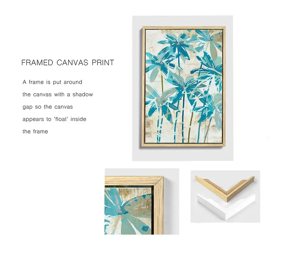 Thumbnail: 'Blue Abstract Floral'