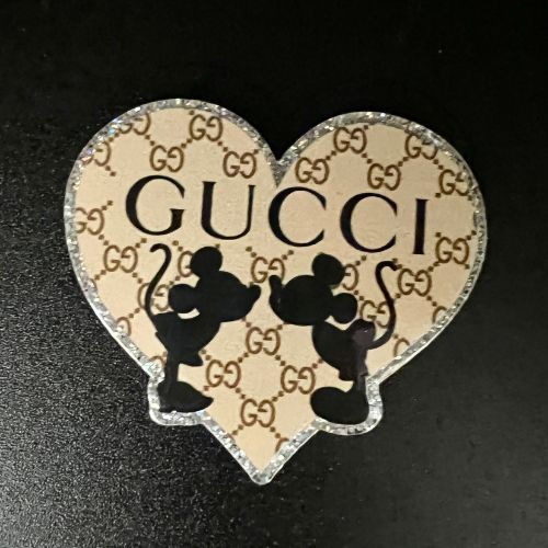 GI Mouse Heart Acrylic