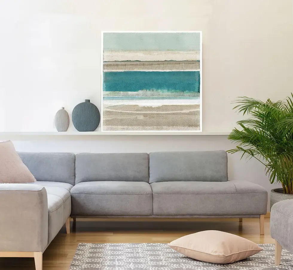 Thumbnail: 'Turquoise Abstract Coastal'