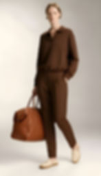 Lunah Casual polo yaka scuba eşofman takımı