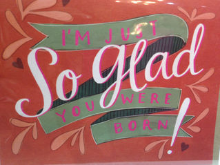 So glad