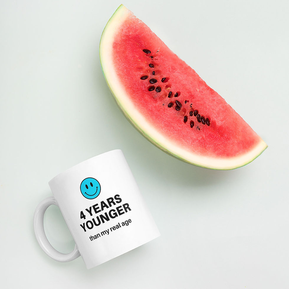 Thumbnail: 4 Years Younger white glossy mug