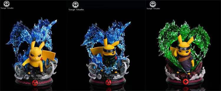Thumbnail: Surge Studio - Pikachu cos Kakashi , Obito , Uchiha Shisui