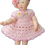 Thumbnail: Hand-Crocheted Toddler’s Pink Dress 