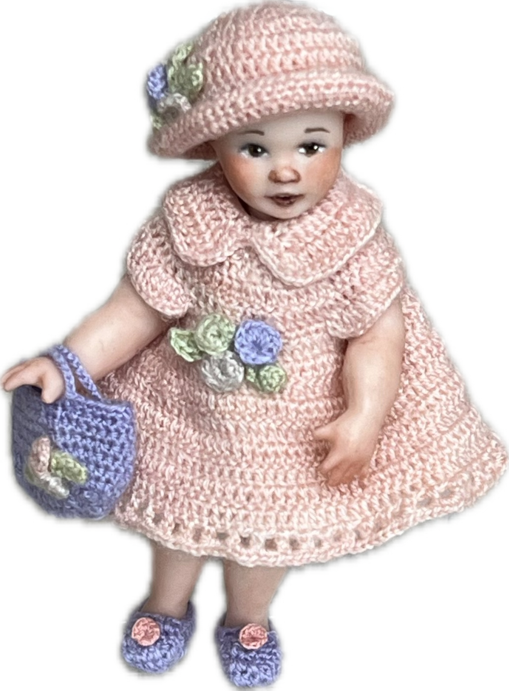 Micro-Crocheted Toddler Set 