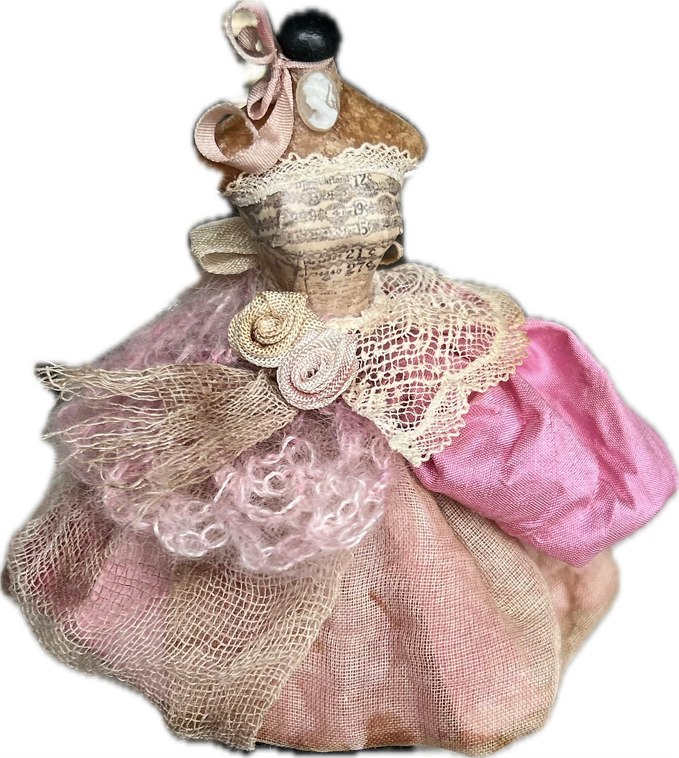 Thumbnail: 1/12th Scale Mixed Media Ladies’ Gown 