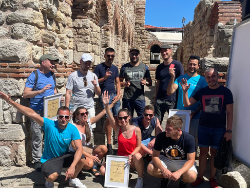 team appstreams won som prizes in a treasure hunt game