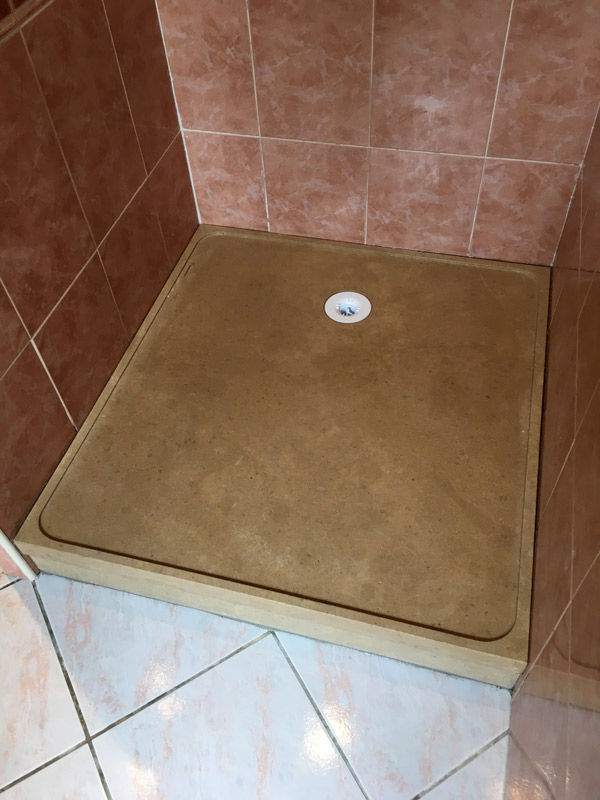 Bac à douche