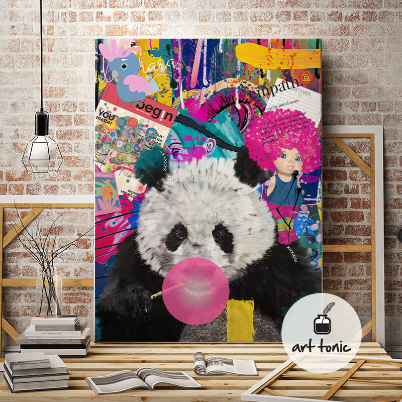 Poppin' Panda - Art for Well-being