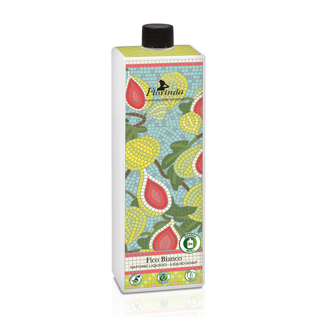 Ricarica Sapone Liquido Florinda Mosaici Italiani – Fico Bianco 1000ml