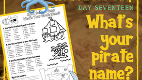 Day 17 - 🏴‍☠️ What's Your Pirate Name? 🦜