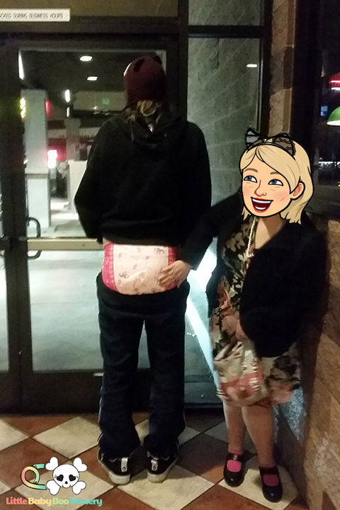 Mama Buttercup and one of our littles, Honey Bunny