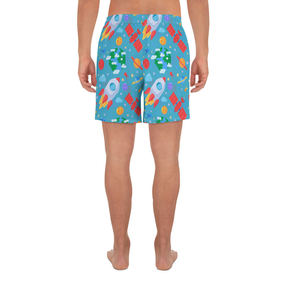 Thumbnail: Lil' Space Explorer Recycled Long Shorts