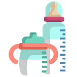 Bottles & sippy cups for littles & Adult Babies