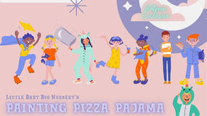 Painting Pizza Pajama Party!
