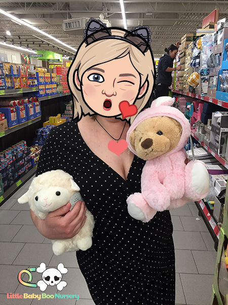 Kisses for the stuffies!