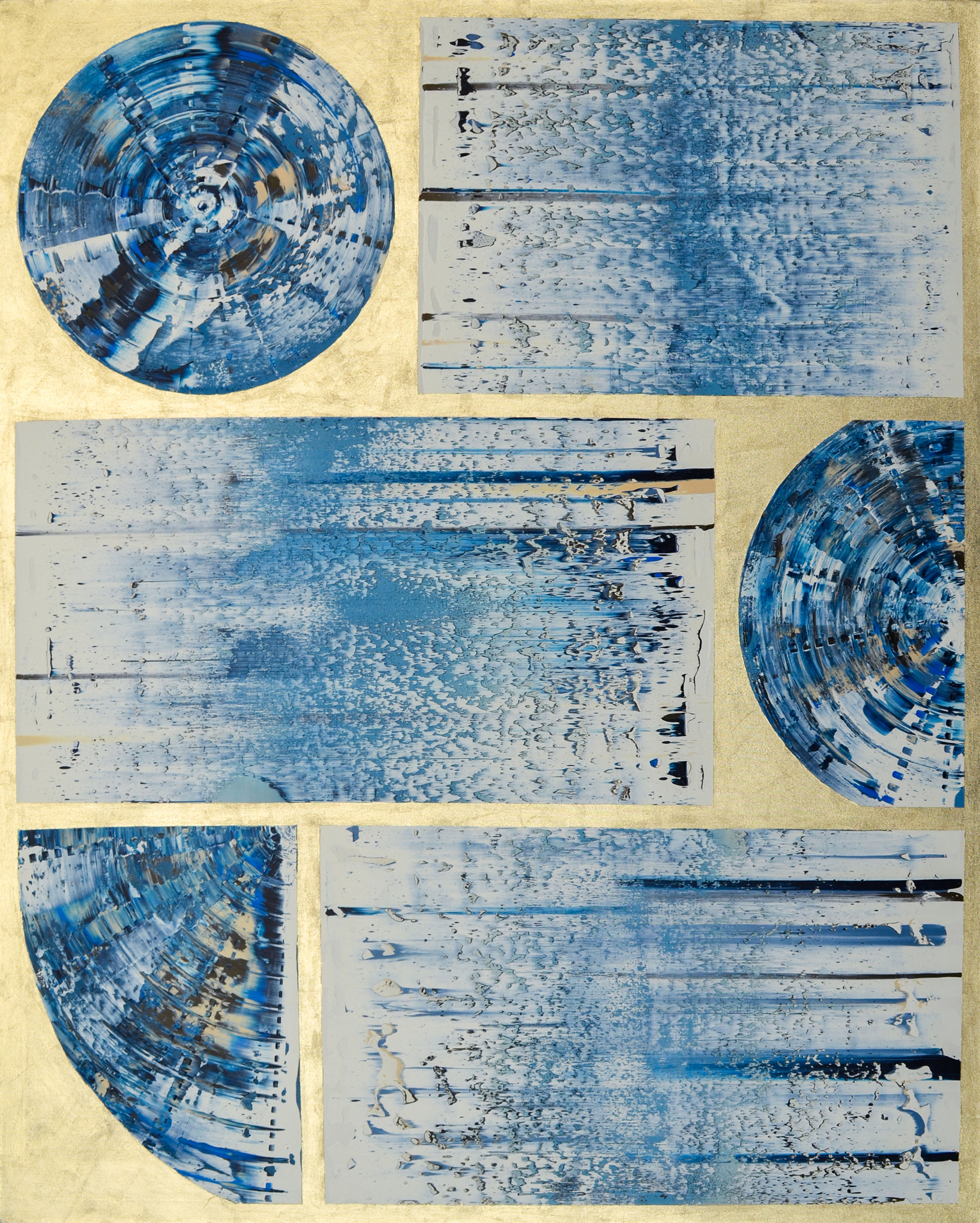 Éclats de ciel (60"x48")