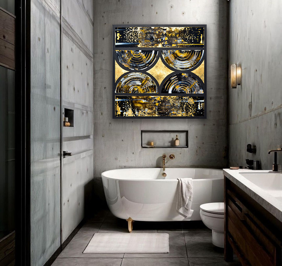 Thumbnail: Architecture of what remains (42"x42")