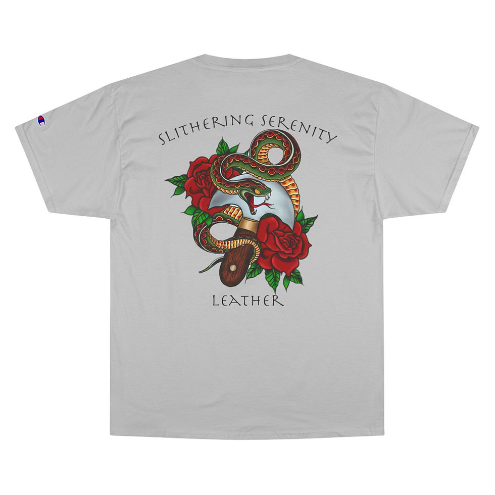 Thumbnail: Snake & Round Knife Champion® T-Shirt