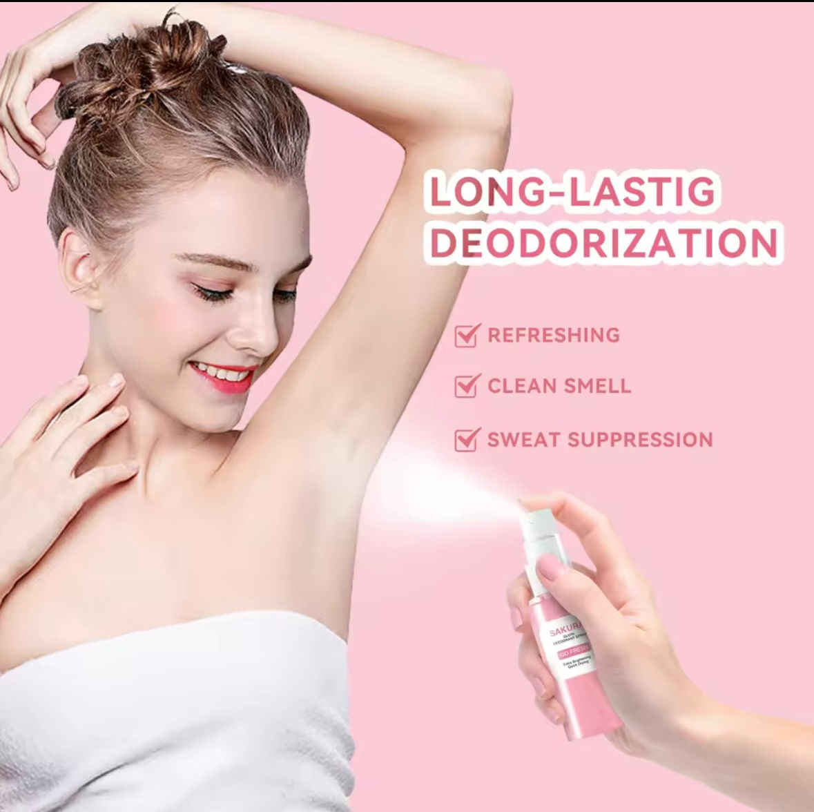 Sakura Gluta Deodorant Spray