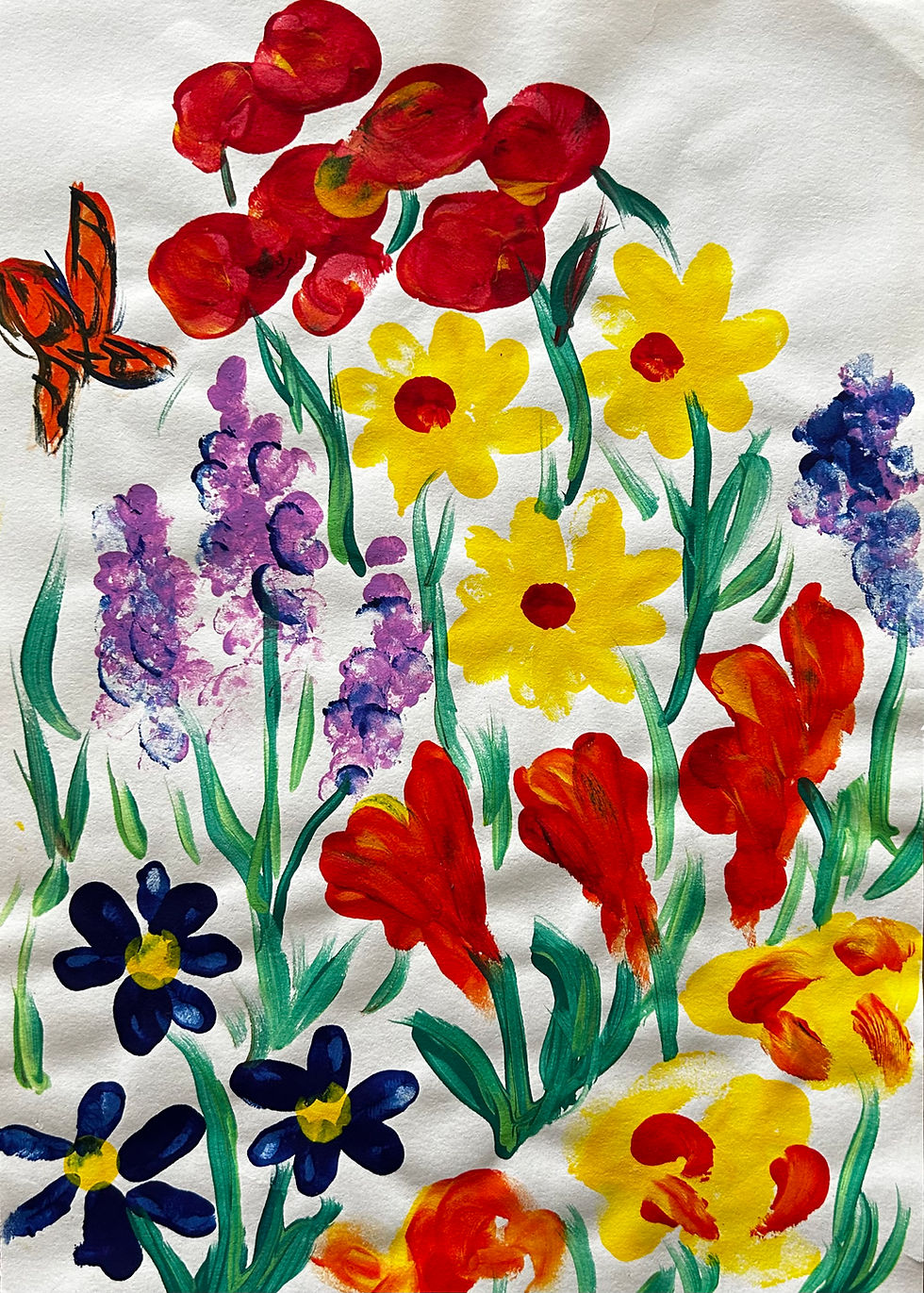 Toddler/Family Garden Art Class (Ages 2-5) 