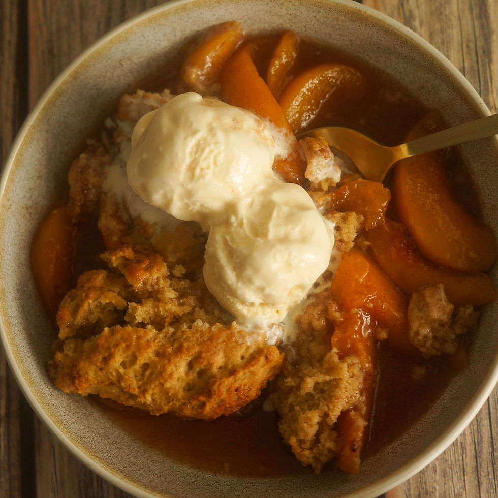 Old-Fashioned Southern Peach Cobbler